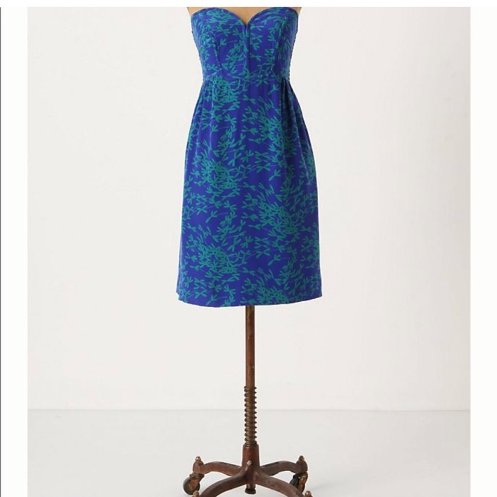 Anthropologie Maple silk dress size 0 like new